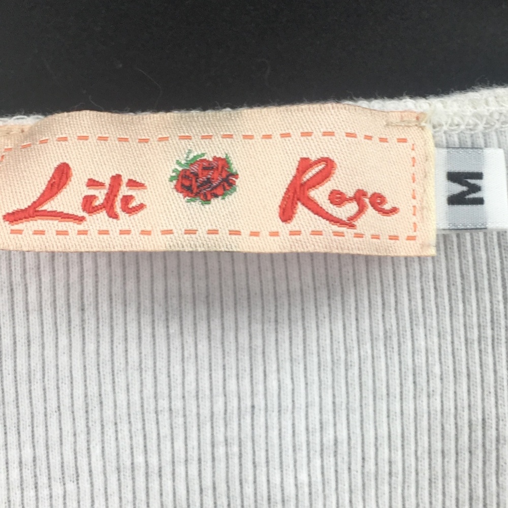 LILI ROSE Sweet Feminine Rhinestone Top - Picture 2 of 5
